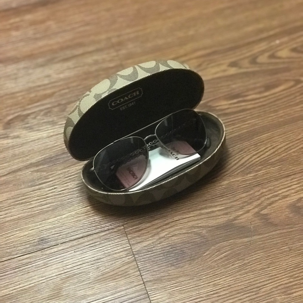 Coach Bree Aviator Sunglasses